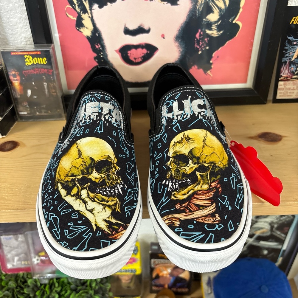 Metallica X Vans Slip On